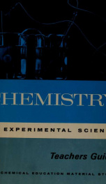 Teachers guide for chemistry : an experimental science_cover