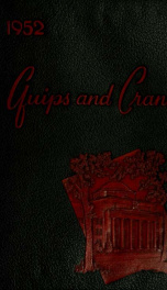 QUIPS AND CRANKS - 1952 54_cover