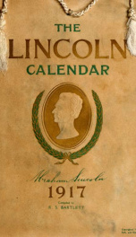 The Lincoln calendar : Abraham Lincoln, 1917 yr.1917_cover