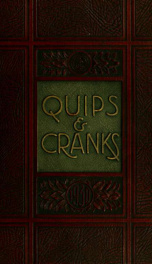 QUIPS AND CRANKS - 1930 33_cover