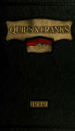 QUIPS AND CRANKS - 1929 32_cover