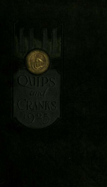 QUIPS AND CRANKS - 1925 28_cover