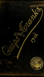 QUIPS AND CRANKS - 1916 20_cover