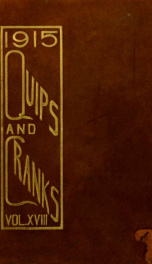 QUIPS AND CRANKS - 1915 19_cover