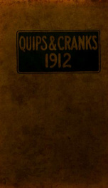 QUIPS AND CRANKS - 1912 16_cover