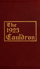 Cauldron 1923_cover