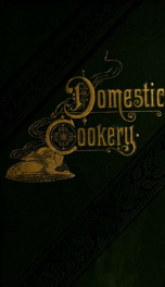 Domestic cook book_cover