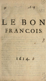 Le Bon françois_cover