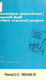 Developer's kit prepared by Boston redevelopment authority for the properties located at 36-52 fulton street, 60-70 fulton street, Boston, Massachusetts_cover