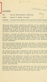 Informational memorandum regarding copley square_cover