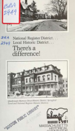 National register district ... Local historic district ... There's a difference!_cover