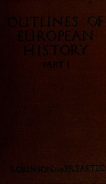 Outlines of European history_cover