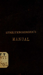 Streitenberger's manual and barbers' hand book of formulas .._cover