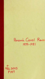 The Panama Canal review 1981_cover