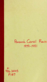 The Panama Canal review 1980_cover
