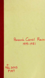 The Panama Canal review 1979_cover