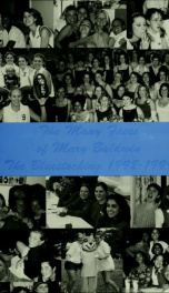 Mary Baldwin College Bluestocking 1999_cover