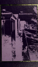 Mary Baldwin College Bluestocking 1983_cover