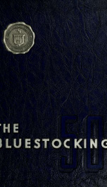 Mary Baldwin College Bluestocking 1950_cover