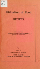 Utilization of food; recipes_cover