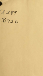 Letter of Gail Borden, jr., to Dr. Ashbel Smith, setting forth an important invention in the preparation of a new article of food, termed meat biscuit;_cover