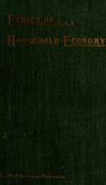 Ethics of household economy;_cover