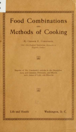 Food combinations and methods of cooking_cover