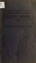 Our alma mater cook book;_cover