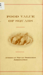Food value of squabs_cover