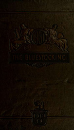 Mary Baldwin College Bluestocking 1931_cover