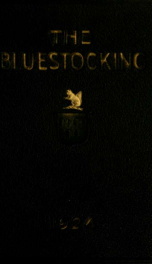 Mary Baldwin College Bluestocking 1924_cover