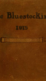 Mary Baldwin Seminary Bluestocking 1915_cover