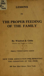 Lessons in the proper feeding of the family_cover