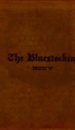 Mary Baldwin Seminary Bluestocking 1905_cover