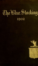 Mary Baldwin Seminary Bluestocking 1902_cover