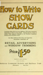 How to write show cards_cover