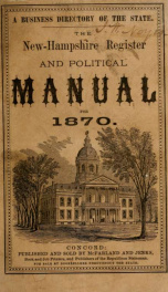 New Hampshire register and political manual 1870_cover