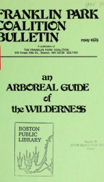 An arboreal guide of the wilderness_cover