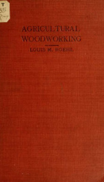 Agricultural woodworking;_cover