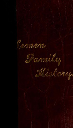 History of the Lemen family, of Illinois, Virginia and elsewhere_cover