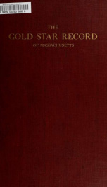 Report of the Commission on Massachusetts' Part in the World War v.2_cover
