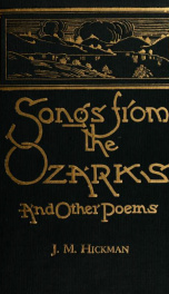 Songs from the Ozarks; and other poems_cover