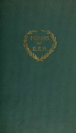 Poems ("Verses" and "Later poems")_cover