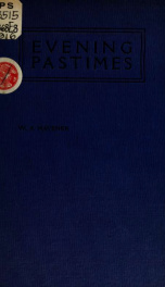 Evening pastimes_cover