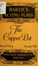 The copper pot, a play in two scenes_cover