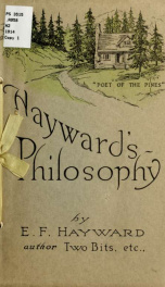 Hayward's philosophy; original poems_cover
