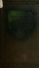 The Forest products laboratory;_cover