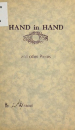 Hand in hand, and other poems_cover