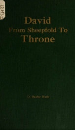 David from sheepfold to throne_cover