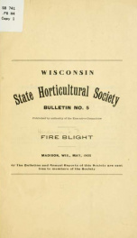 Fire blight_cover